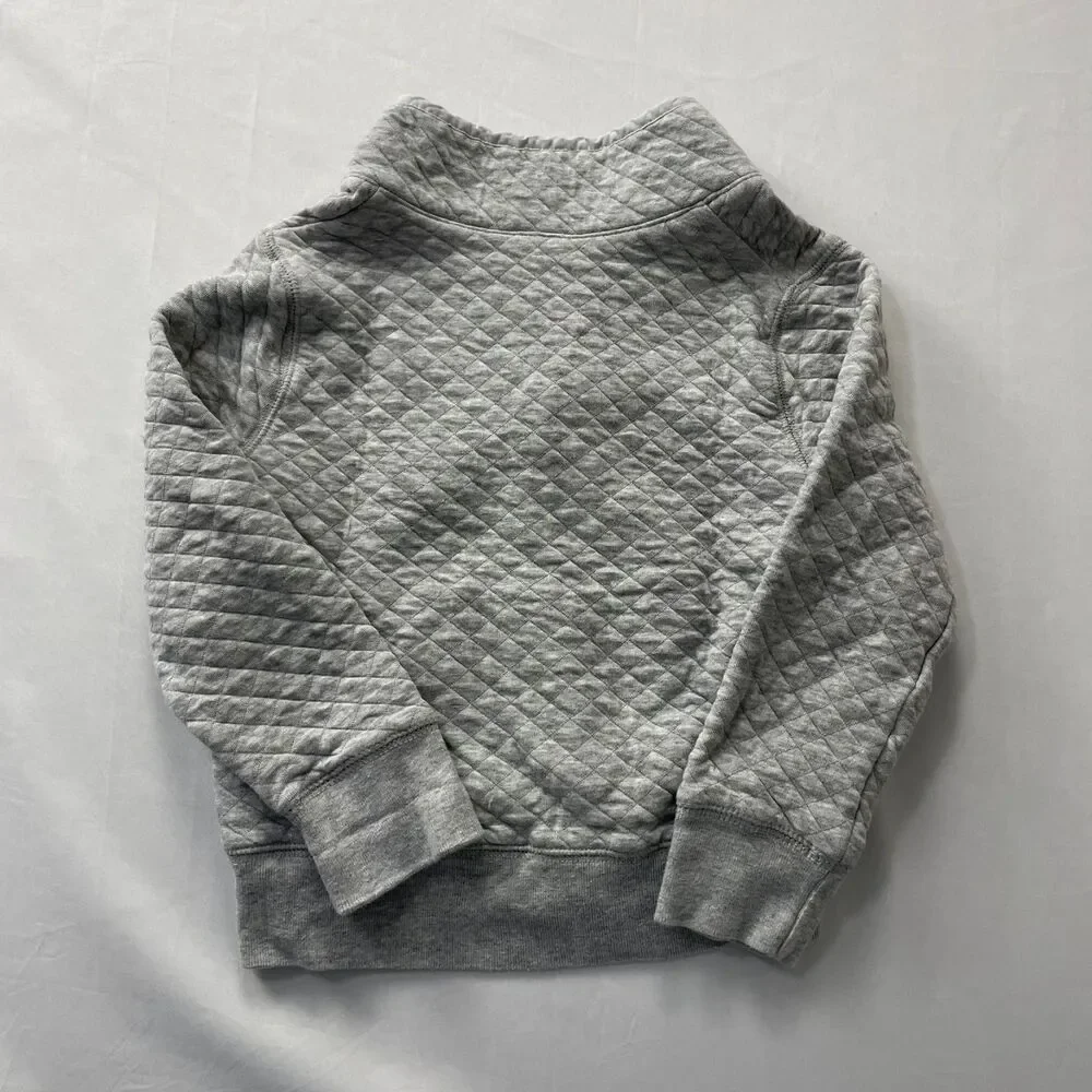 Gap Quilted 1/4 Snap Pullover - 5T